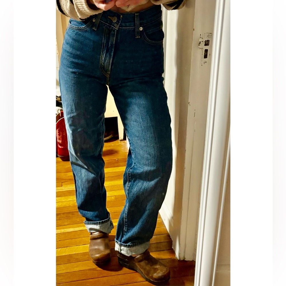 Levi's Relaxed Fit Blue Boyfriend Jeans